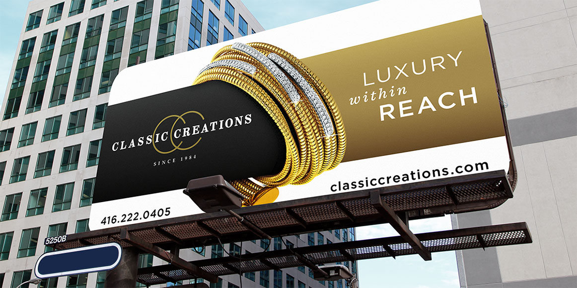 Classic Creations Billboard ad
