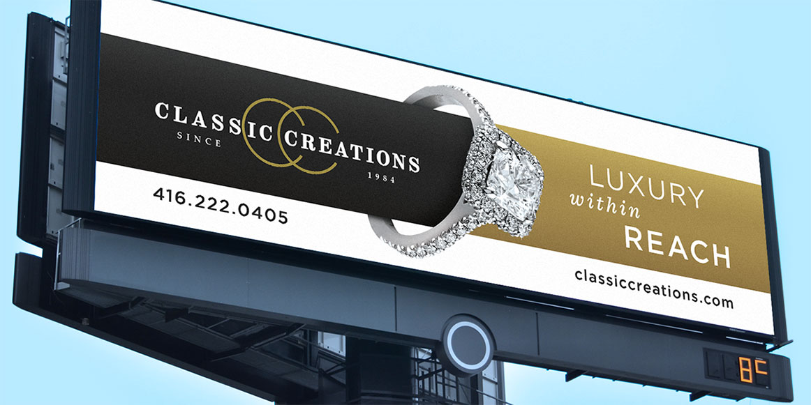 Classic Creations Billboard ad